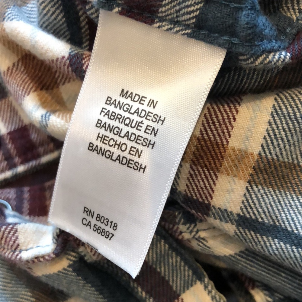Lucky Brand Saturday stretch plaid
Flannel shirt size medium - Picture 6 of 8